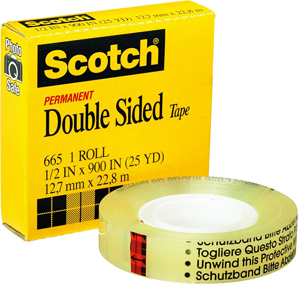 3M 665 Scotch Double Coated Tr